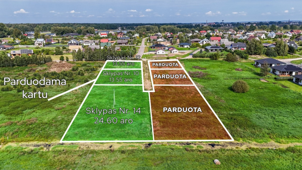 Parduodamas  sklypas Koplytėlės g., Kaišiadorių m., Kaišiadorių r. sav., 51.7 a ploto 2
