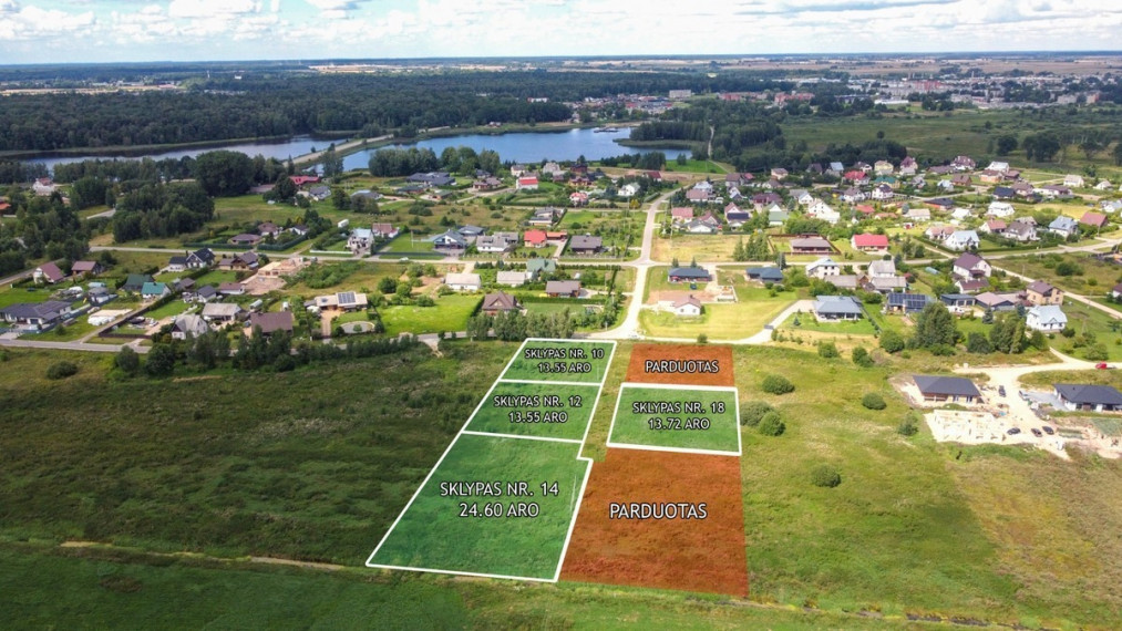 Parduodamas sklypas Koplytėlės g., Kaišiadorių m., Kaišiadorių r. sav., 13.72 a ploto 1