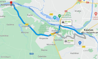 Parduodamas  sklypas Vijoklių g., Kačerginės mstl., Kauno r. sav., 12.36 a ploto 9