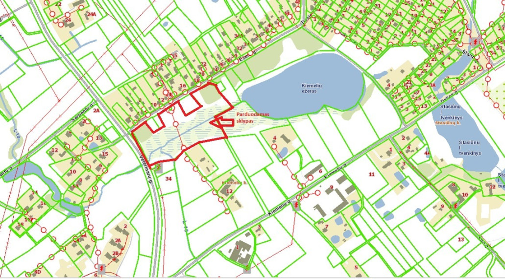 Parduodamas kitos paskirties sklypas Kiemelių k., Kaišiadorių r. sav., 338 a ploto 11