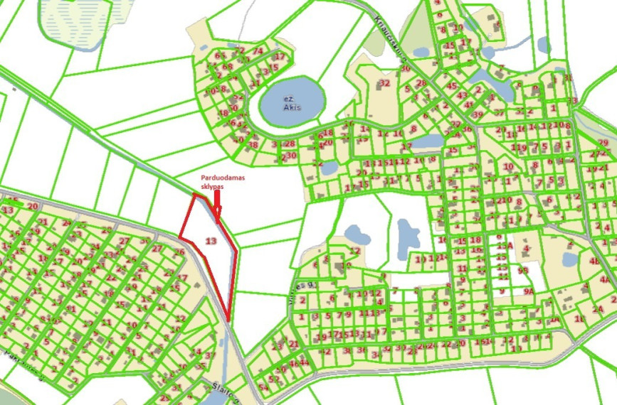 Parduodamas kitos paskirties sklypas Dalios g., Kaišiadorių m., Kaišiadorių r. sav., 98.61 a ploto 11