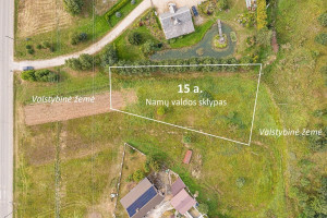 Parduodamas  sklypas Z. Citavičiaus g., Tytuvėnų m., Kelmės r. sav., 15.01 a ploto 4