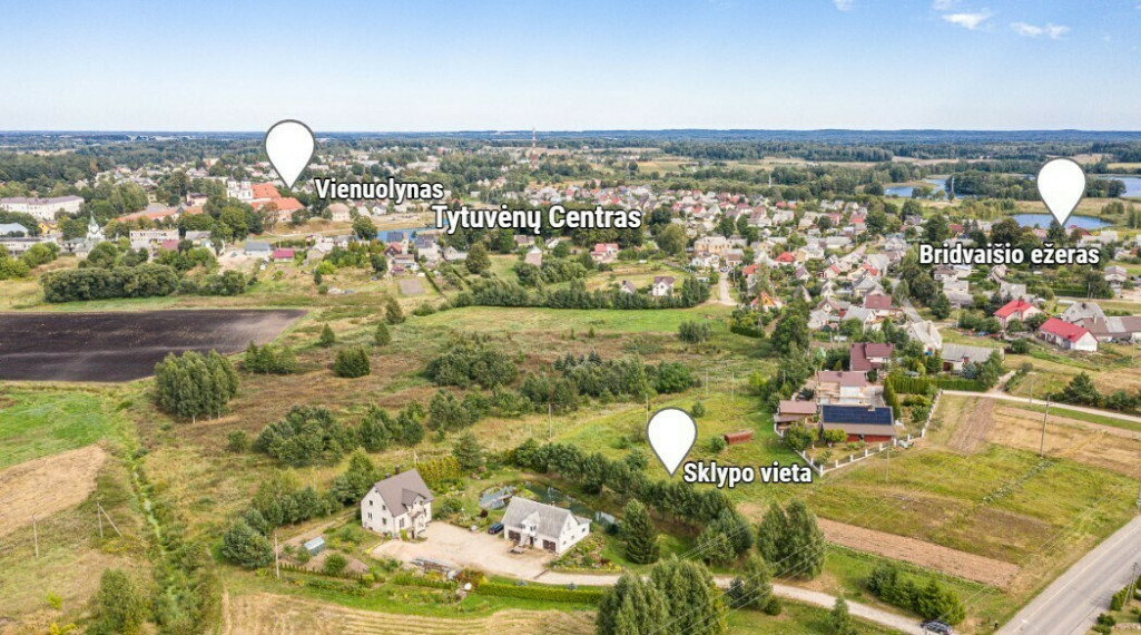 Parduodamas sklypas Z. Citavičiaus g., Tytuvėnų m., Kelmės r. sav., 15.01 a ploto 1