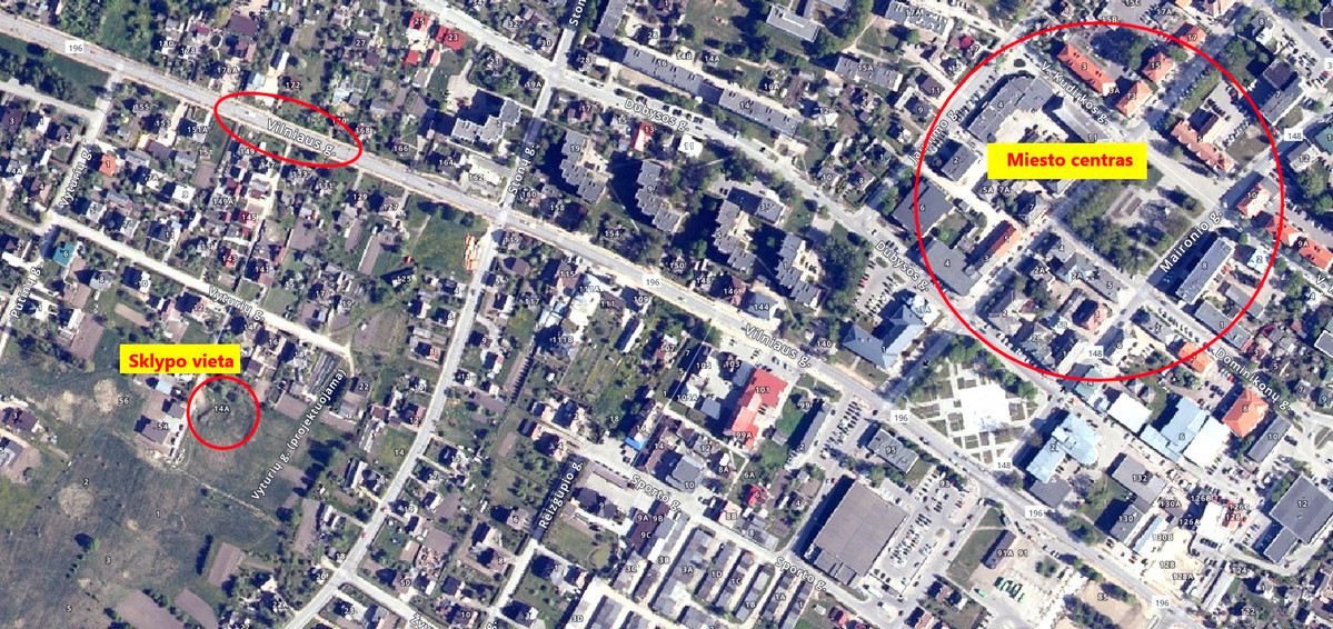 Parduodamas  sklypas Vyturių g., Raseinių m., Raseinių r. sav., 12 a ploto 6