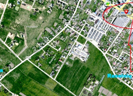 Parduodamas  sklypas Stonų g., Raseinių m., Raseinių r. sav., 30 a ploto