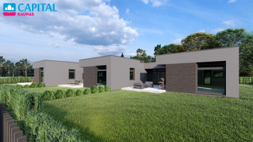 Parduodamas namas Sodžiaus g., Teleičių k., Kauno r. sav., 92 m2 ploto, 1 aukštai 11
