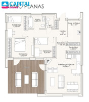 Parduodamas namas Sodžiaus g., Teleičių k., Kauno r. sav., 92 m2 ploto, 1 aukštai 29
