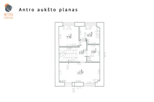 Parduodamas sublokuotas namas Hetitų g., Kalnėnuose, Vilniuje, 77 kv.m ploto 17