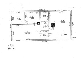 Parduodamas namas Plento, Kupiškio m., Kupiškio r. sav., 62.59 m2 ploto, 1 aukštai 7