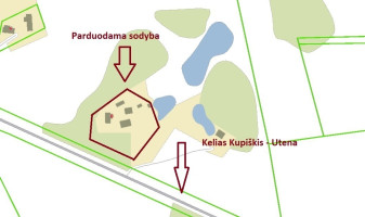 Parduodamas namas Plento, Kupiškio m., Kupiškio r. sav., 62.59 m2 ploto, 1 aukštai 17