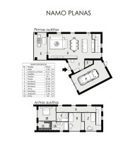 Parduodamas namas Šaulio g.34, Bukiškio k., Vilniaus r. sav., 161.5 m2 ploto, 2 aukštai 4