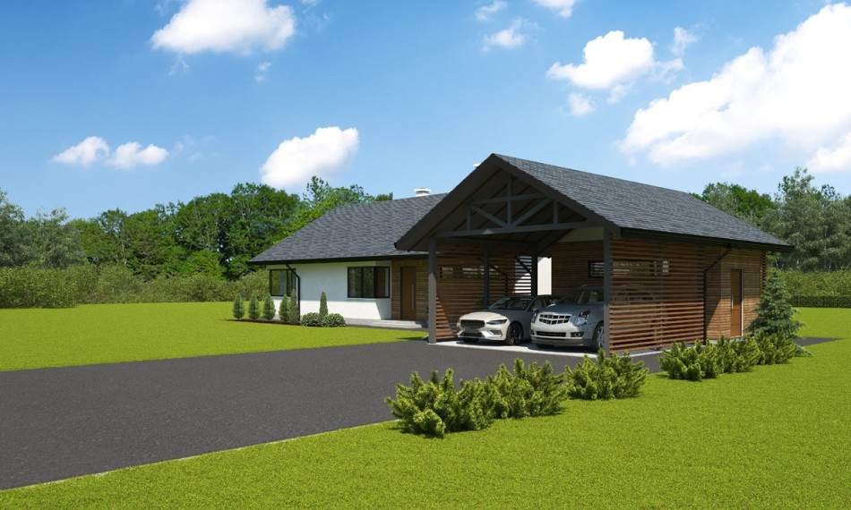 Parduodamas namas Jaunystės, Patamulšėlio k., Kauno r. sav., 116.33 m2 ploto, 1 aukštai 4