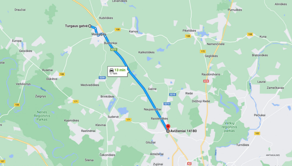 Parduodamas namų valdos paskirties sklypas Turgaus g., Maišiagalos mstl., Vilniaus r. sav., 26.24 a ploto 8
