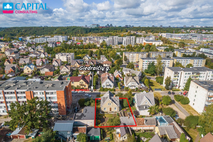 Parduodamas kitos paskirties sklypas Giedraičių g., Šnipiškės, Vilniaus m., Vilniaus m. sav., 4.07 a ploto 1