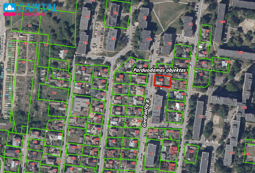 Parduodamas kitos paskirties sklypas Giedraičių g., Šnipiškės, Vilniaus m., Vilniaus m. sav., 4.07 a ploto 18