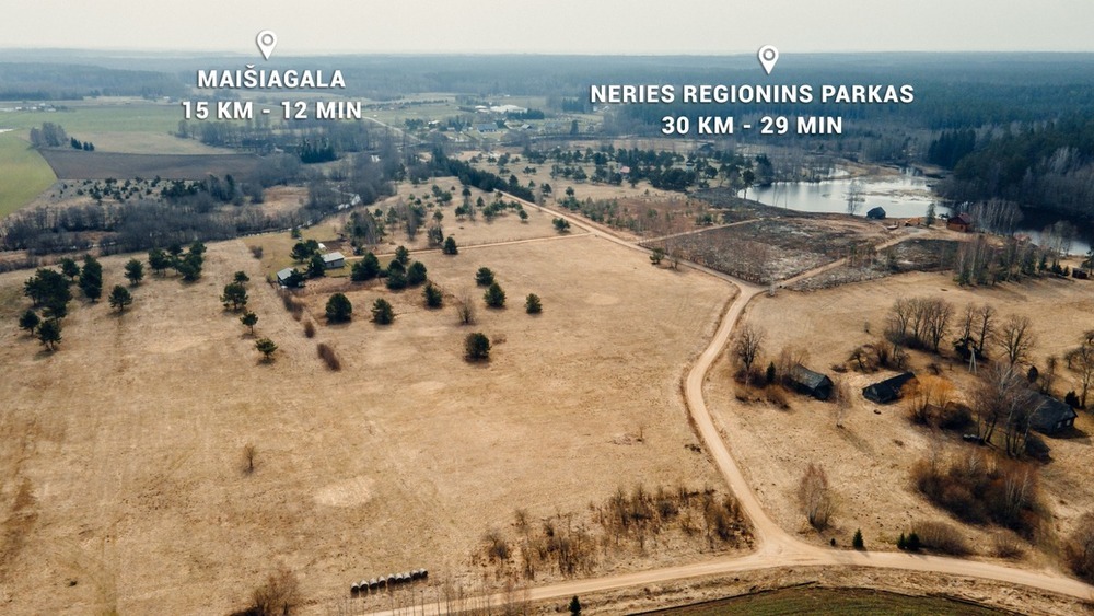 Parduodamas kitos paskirties sklypas Paupio g., Plikiškių k., Širvintų r. sav., 60 a ploto 6