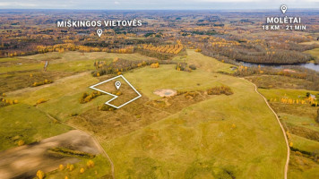 Parduodamas  sklypas Murališkių k., Molėtų r. sav., 260 a ploto 3