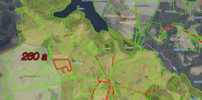 Parduodamas  sklypas Murališkių k., Molėtų r. sav., 260 a ploto 15