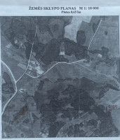 Parduodamas  sklypas Ciūniškių k., Molėtų r. sav., 65 a ploto 13