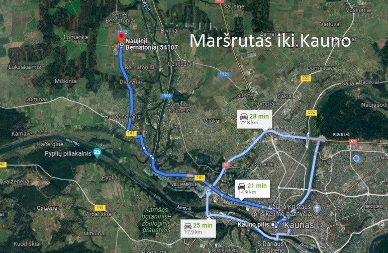 Parduodamas kitos paskirties sklypas Atgimimo, Bernatonių k., Kauno r. sav., 143 a ploto 5