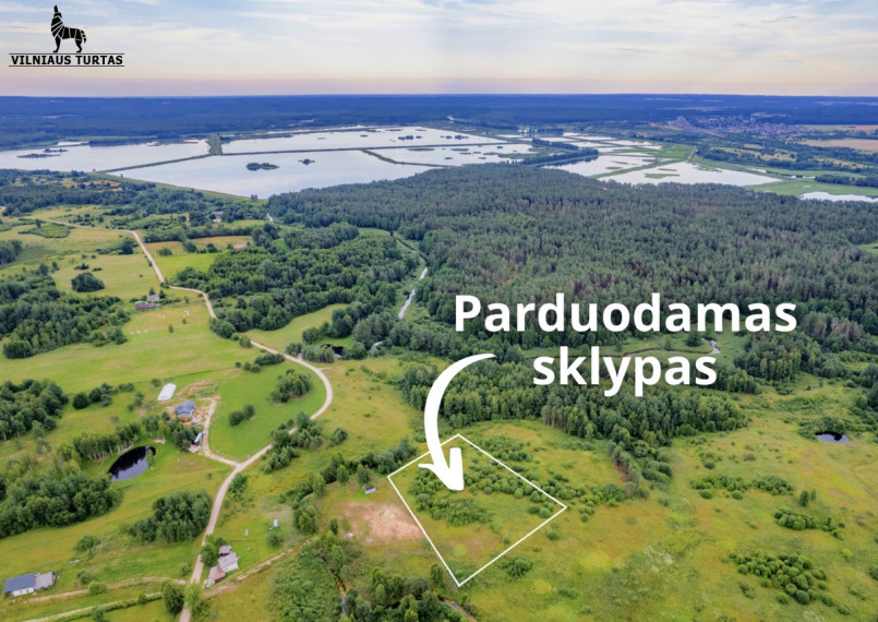 Parduodamas sklypas Adomaičių k., Vilniaus r. sav., 63 a ploto 1