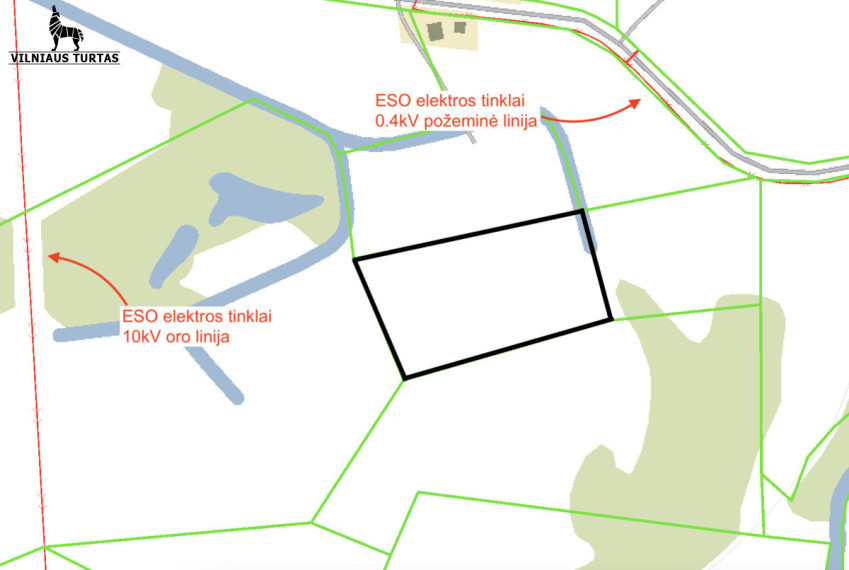 Parduodamas sklypas Adomaičių k., Vilniaus r. sav., 63 a ploto 6