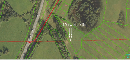 Parduodamas  sklypas Joneliškių k., Utenos r. sav., 72 a ploto 2