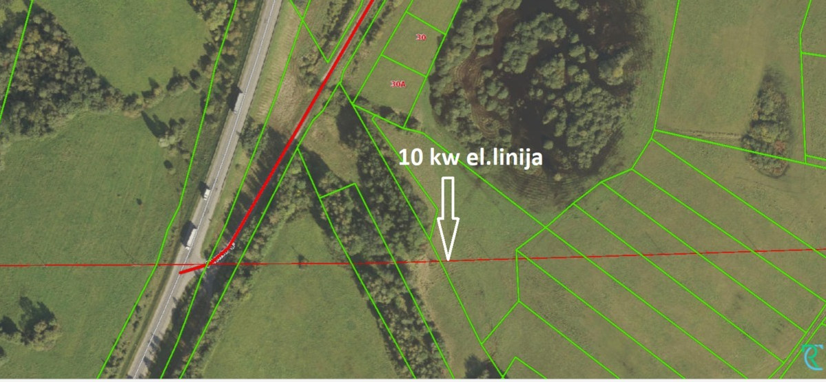 Parduodamas sklypas Joneliškių k., Utenos r. sav., 72 a ploto 2