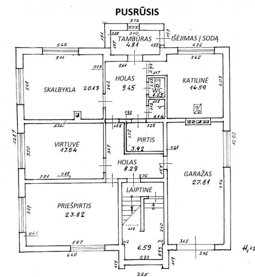 Parduodamas namas Jaunystės g., Vijolių k., Šiaulių r. sav., 339.8 m2 ploto, 2 aukštai 30