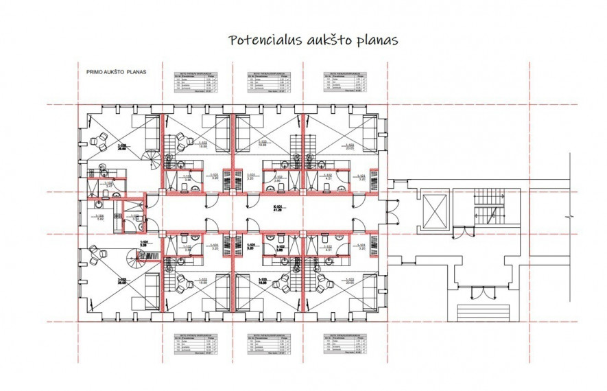 Parduodamas namas Liepų g., Linksmakalnio k., Kauno r. sav., 1250 m2 ploto, 3 aukštai 9