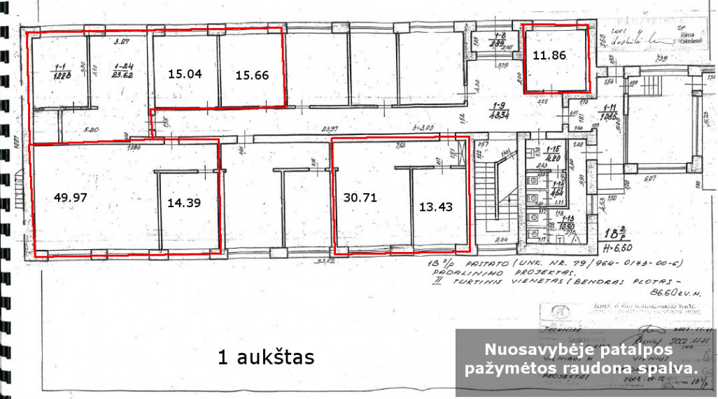 Parduodamos gamybinės, kitos paskirties, sandėliavimo patalpos Sandėlių g., Aukštieji Paneriai, Vilniaus m., Vilniaus m. sav., 1121 m2 ploto 12