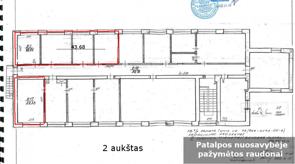 Parduodamos gamybinės, kitos paskirties, sandėliavimo patalpos Sandėlių g., Aukštieji Paneriai, Vilniaus m., Vilniaus m. sav., 1121 m2 ploto 13