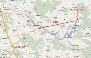 Parduodamas  sklypas Rudens g., Gavėnių k., Širvintų r. sav., 13.04 a ploto 17