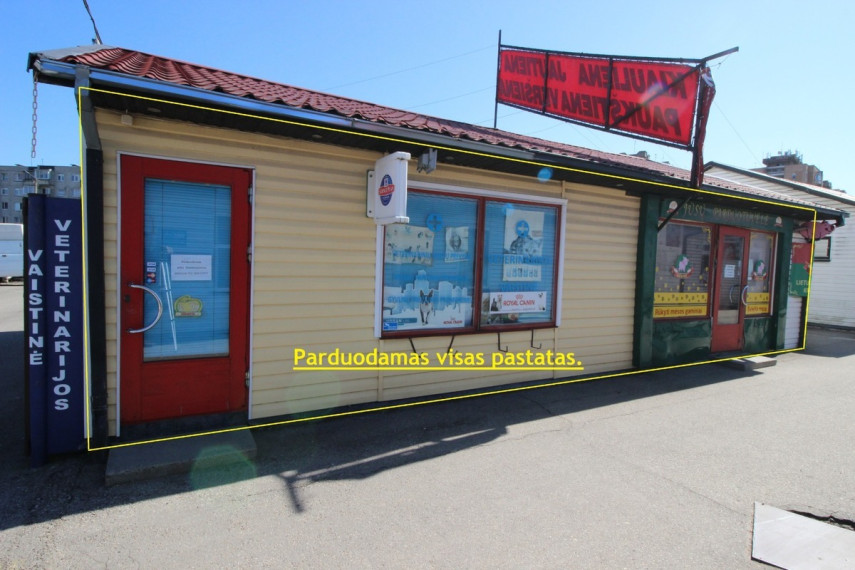 Parduodamos gamybinės, maitinimo, sandėliavimo patalpos Žemaičių pl., Šilainiai, Kauno m., Kauno m. sav., 80.36 m2 ploto 1