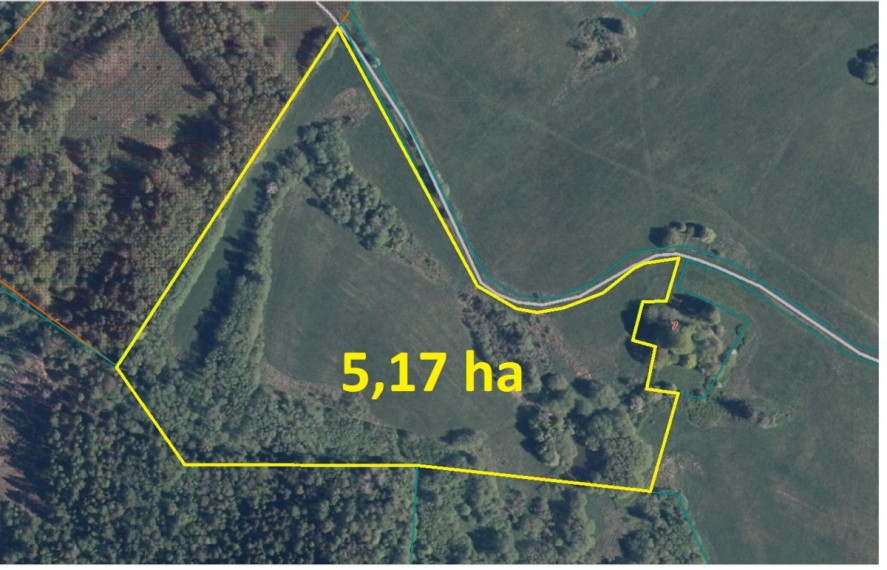 Parduodamas  sklypas Vieštovėnų k., Plungės r. sav., 517 a ploto 2