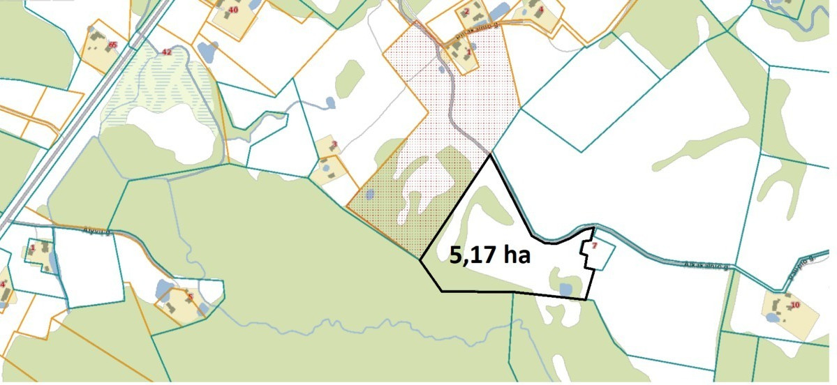 Parduodamas sklypas Vieštovėnų k., Plungės r. sav., 517 a ploto 4