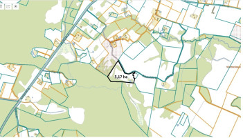 Parduodamas  sklypas Vieštovėnų k., Plungės r. sav., 517 a ploto 5