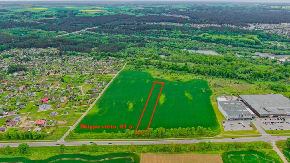 Parduodamas sklypas Varkališkių k., Ukmergės r. sav., 81 a ploto 1