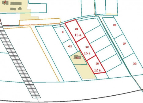 Parduodamas kitos paskirties sklypas Nevėžio g., Berčiūnų k., Panevėžio r. sav., 15 a ploto
