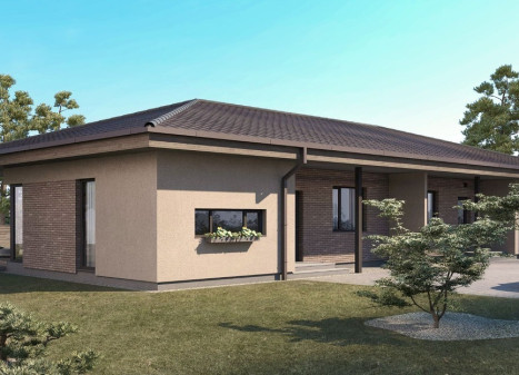 Parduodamas namas Didvyrių g., Raudondvario k., Kauno r. sav., 90.02 m2 ploto, 1 aukštai