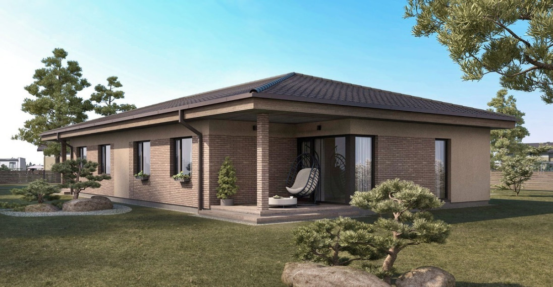 Parduodamas namas Didvyrių g., Raudondvario k., Kauno r. sav., 90.02 m2 ploto, 1 aukštai 3