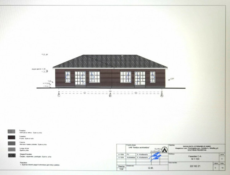 Parduodamas namas Kalotės k., Klaipėdos r. sav., 108 m2 ploto, 1 aukštai 5