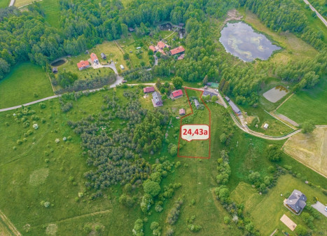 Parduodamas  sklypas Varnikų k., Trakų r. sav., 24.43 a ploto