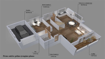 Parduodamas namas Beržų g., Švenčionėlių m., Švenčionių r. sav., 196.41 m2 ploto, 2 aukštai 15