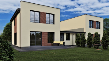 Parduodamas namas Didžiosios Riešės k., Vilniaus r. sav., 129.73 m2 ploto, 2 aukštai 12