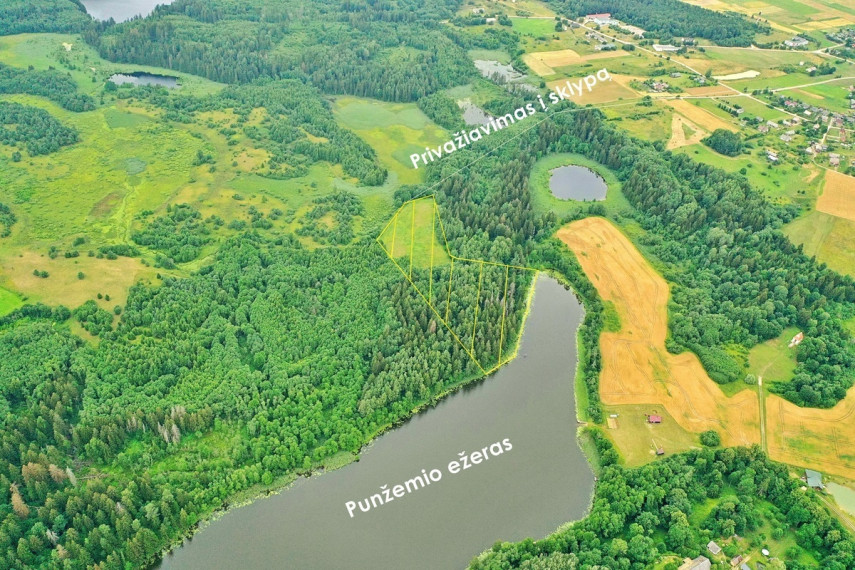 Parduodamas sklypas Punžionių k., Švenčionių r. sav., 301 a ploto 1