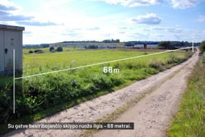 Parduodamas  sklypas Gandrų, Galinės k., Vilniaus r. sav., 180.85 a ploto 8