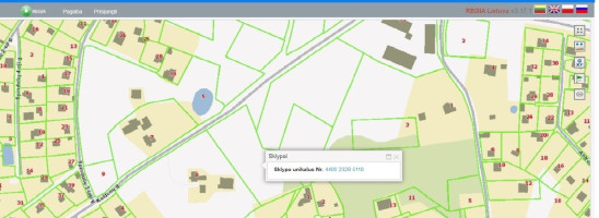 Parduodamas  sklypas Kaštonų g., Rastinėnų k., Vilniaus r. sav., 50 a ploto 17