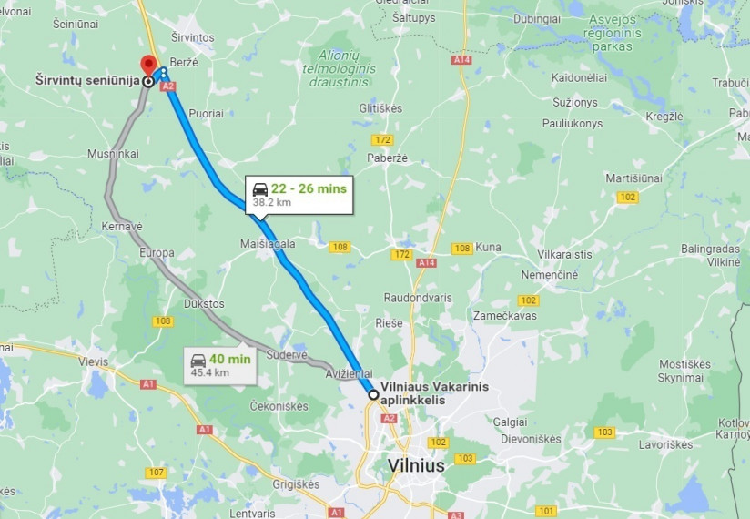 Parduodamas kitos paskirties sklypas Lapšių k., Širvintų r. sav., 188 a ploto 21