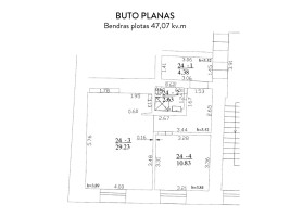 Parduodamas butas Vokiečių g., Senamiestis, Vilniaus m., Vilniaus m. sav., 47.07 m2 ploto, 2 kambariai 12